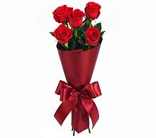 Букет 5 Красных роз Эдлесс Лав в Мурманске