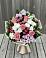 Букет цветов из: Альстромерии, Гвоздики, Розы и Хризантемы в Мурманске