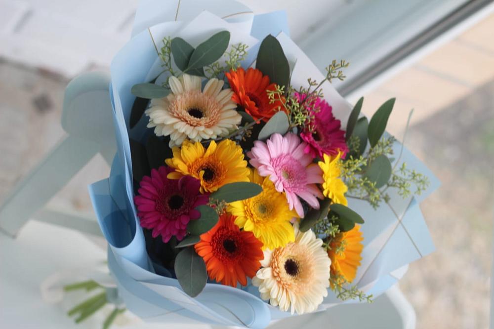 Букет цветов из: Герберы в Мурманске