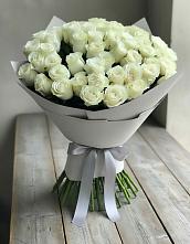 Букет 35 Белых роз в Мурманске