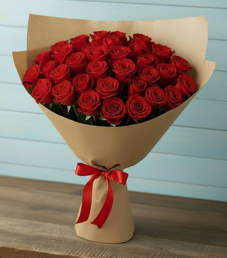 Букет Красные розы Милано в Мурманске