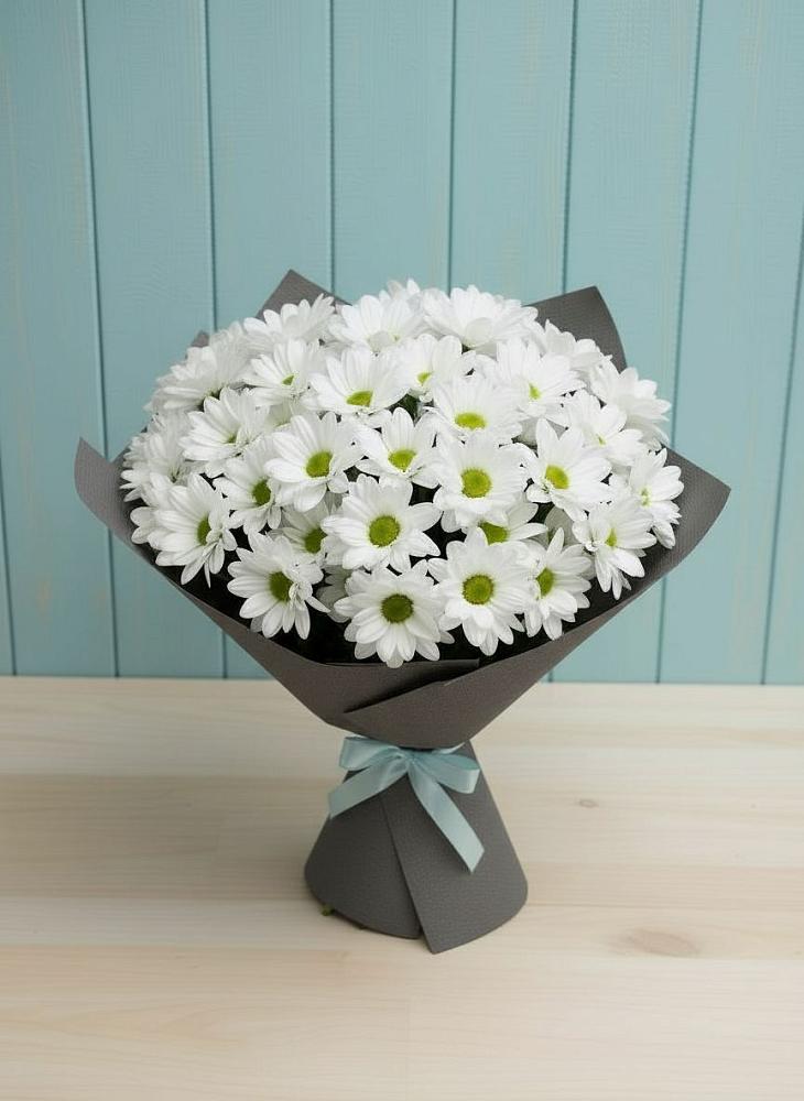 Букет цветов из: Хризантемы в Мурманске