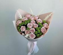Букет цветов из:  Розы и Хризантемы в Мурманске
