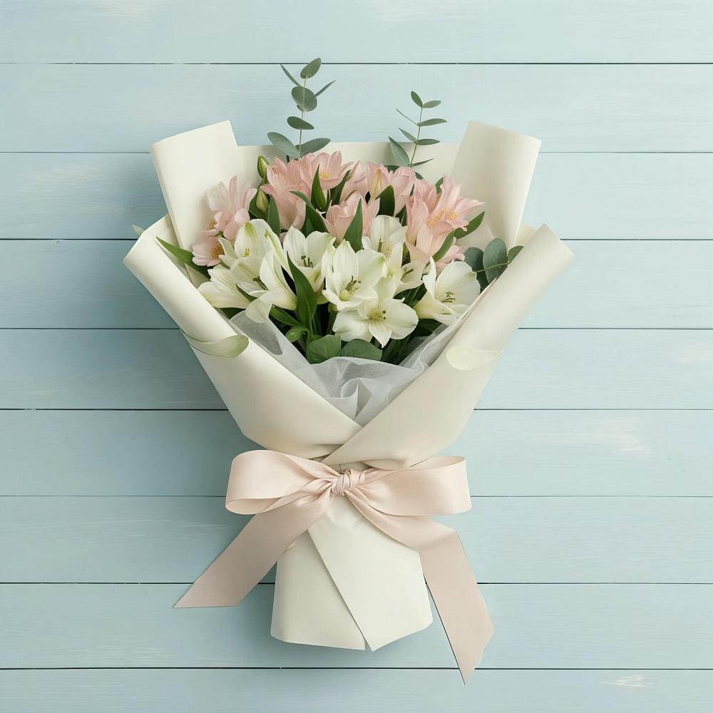 Букет цветов из: Альстромерии в Мурманске