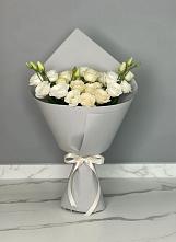 Букет цветов из:  Розы и Лизиантусы #REPLACE_PRED# Мурманске